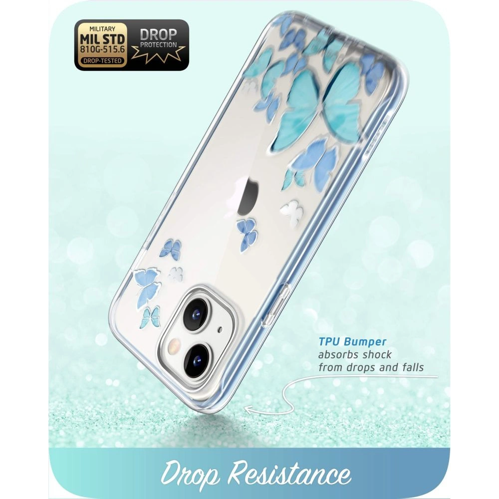Hurtownia GSM - Etui Supcase Cosmo Apple iPhone 14 Plus / 15 Plus Kék Légy - SPC323 - {ean13} - Hurt