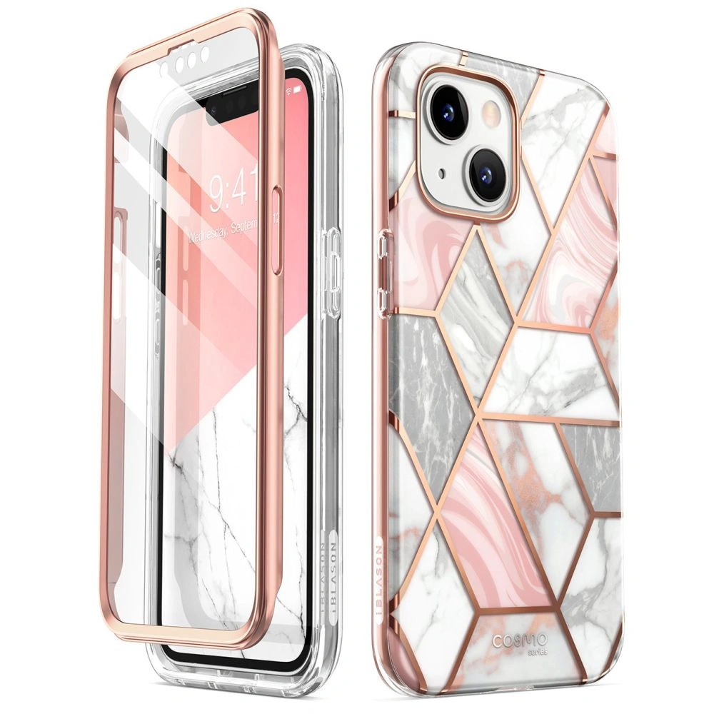 Supcase Cosmo Apple iPhone 14/13 Marble Pink