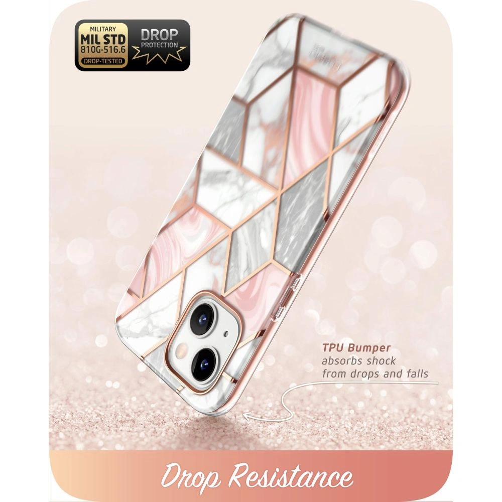 Supcase Cosmo Apple iPhone 14/13 Marble Pink
