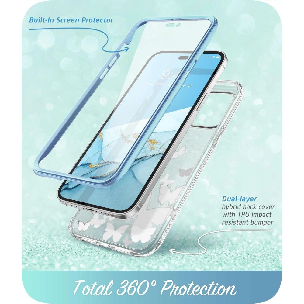 Wholesale Supcase Cosmo Apple iPhone 14 Pro Max Blue Fly - SPC326 - {ean13} - Hurt