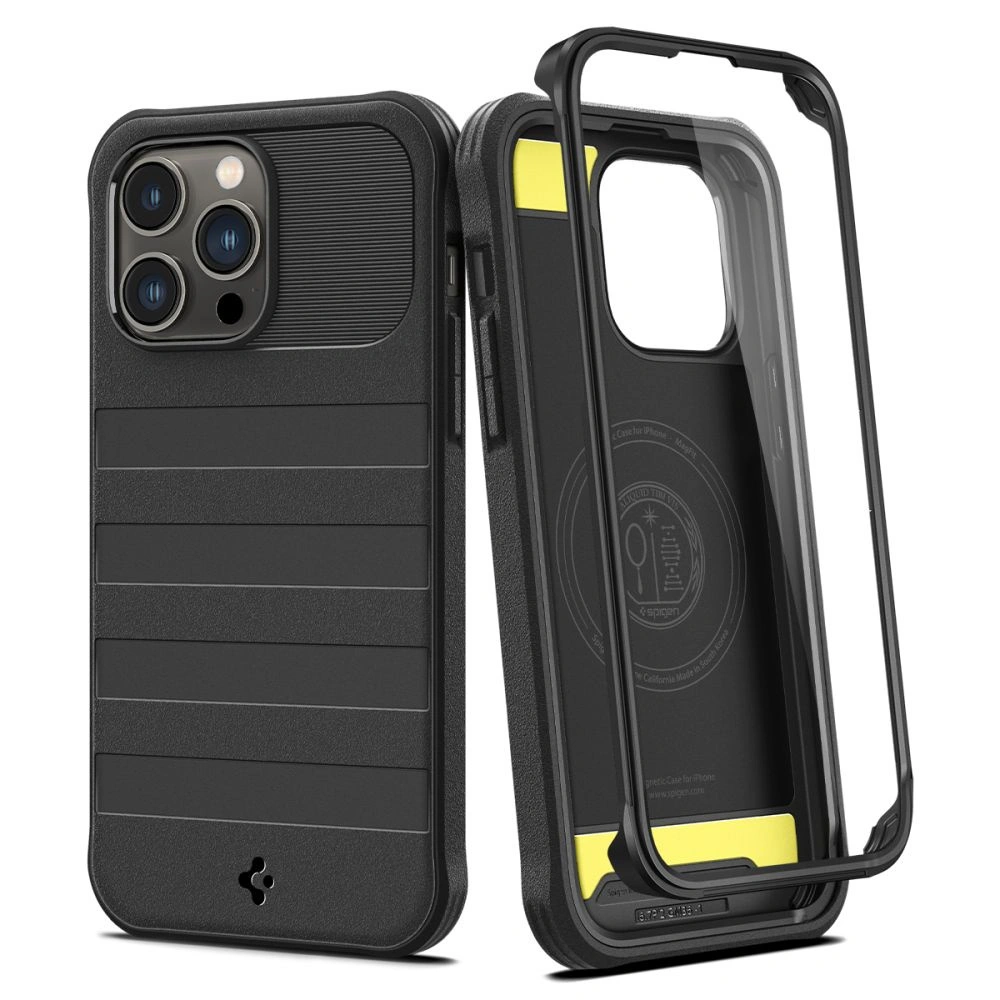 Hurtownia GSM - Etui Spigen Geo Armor 360 Mag MagSafe Apple iPhone 14 Pro černé - SPN2567 - {ean13} - Hurt