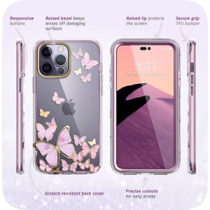 Wholesale Supcase Cosmo Apple iPhone 14 Pro Max Purple Fly - SPC327 - {ean13} - Hurt