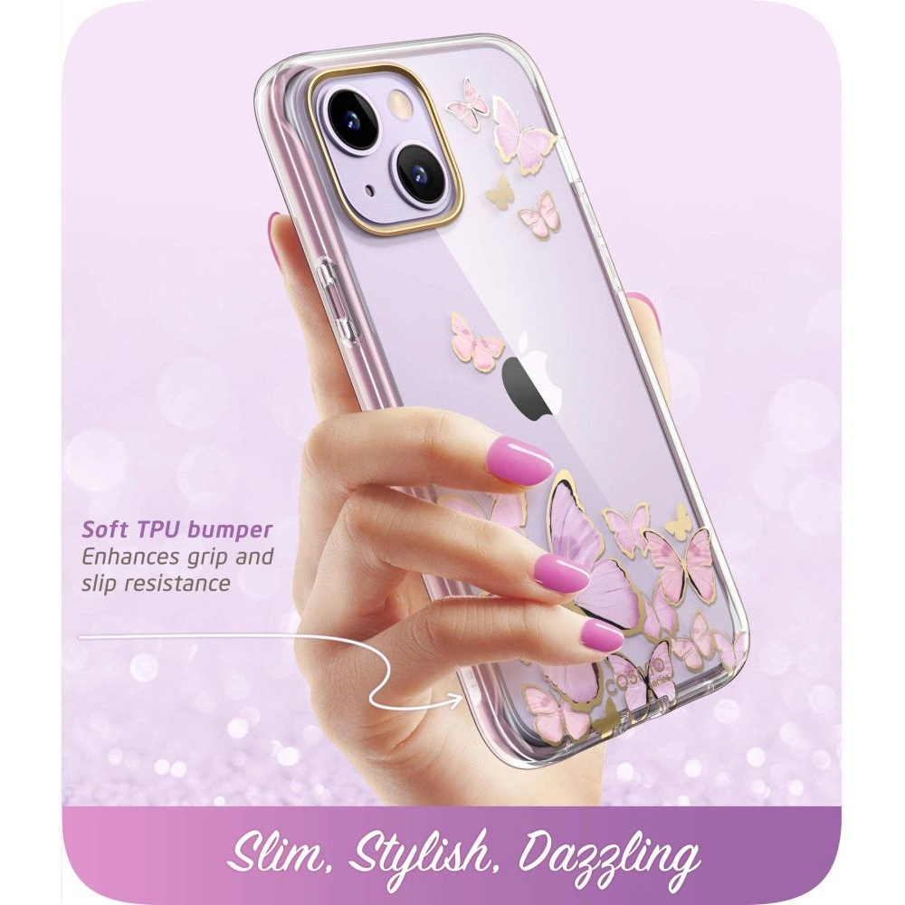 Wholesale Supcase Cosmo Apple iPhone 14 Plus / 15 Plus Purple Fly - SPC328 - {ean13} - Hurt