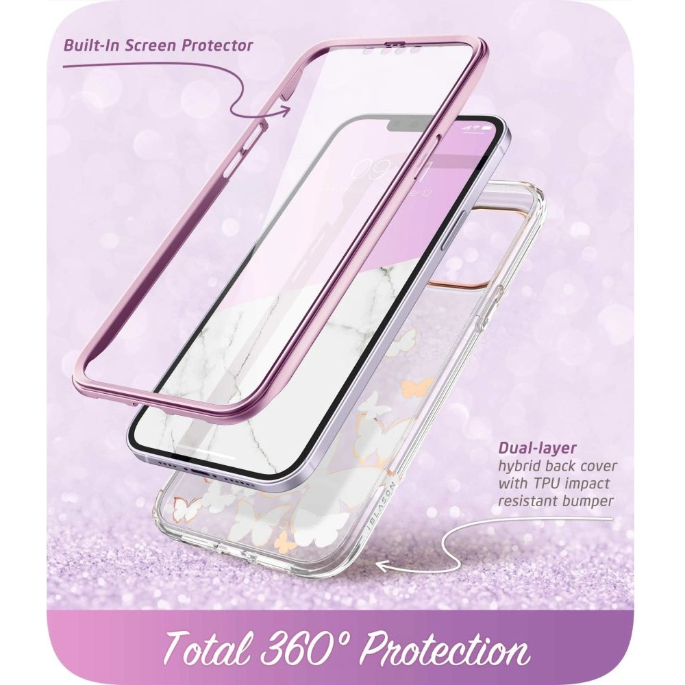 Wholesale Supcase Cosmo Apple iPhone 14 Plus / 15 Plus Purple Fly - SPC328 - {ean13} - Hurt
