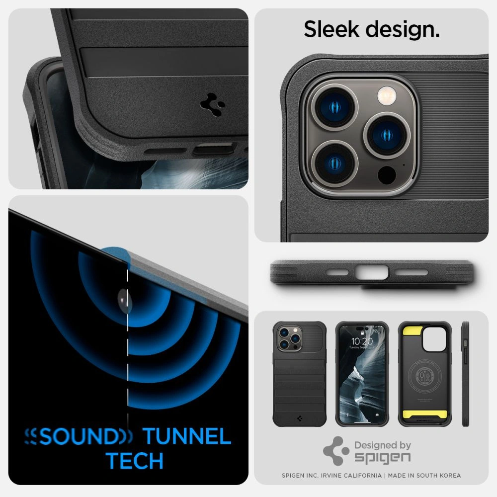 Hurtownia GSM - Etui Spigen Geo Armor 360 Mag MagSafe Apple iPhone 14 Pro Negru - SPN2567 - {ean13} - Hurt