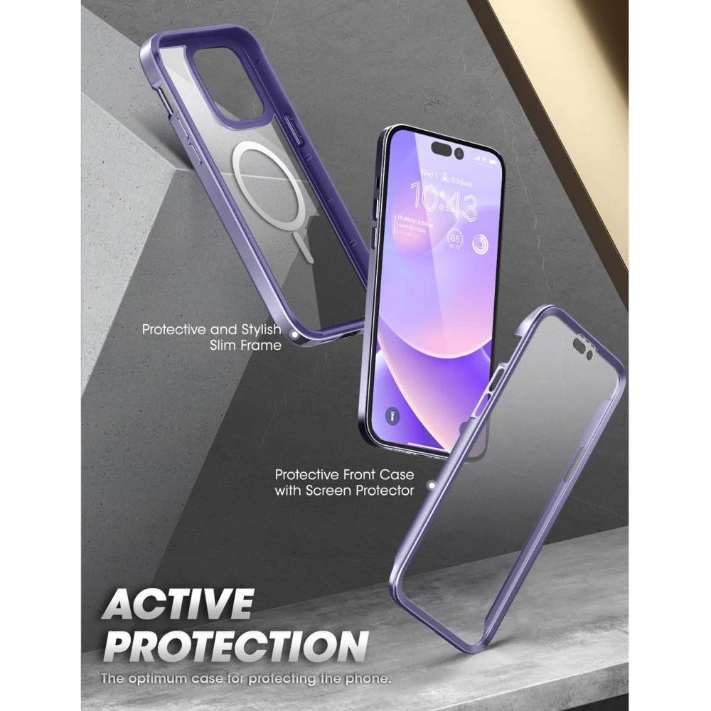 Hurtownia GSM - Etui Supcase Ub Edge Mag MagSafe Apple iPhone 14 Pro Max Deep Purple - SPC329 - {ean13} - Hurt