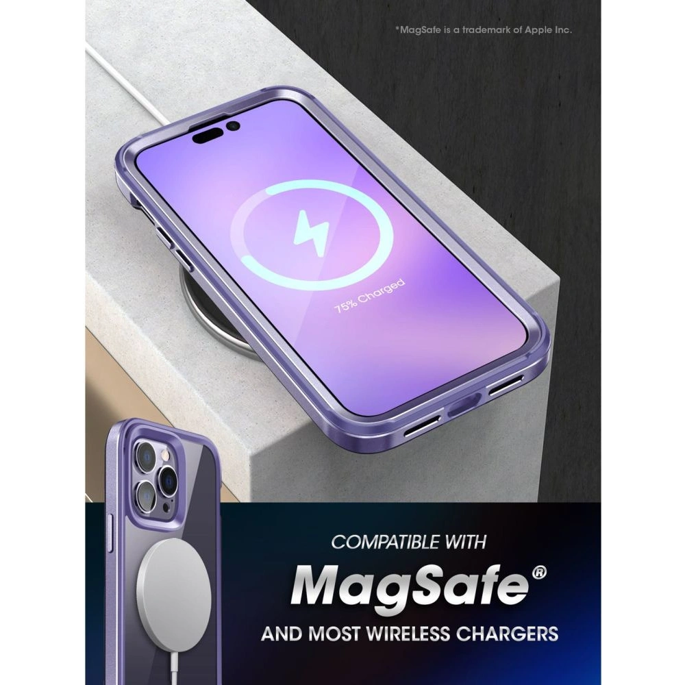 Hurtownia GSM - Etui Supcase Ub Edge Mag MagSafe Apple iPhone 14 Pro Max Deep Purple - SPC329 - {ean13} - Hurt