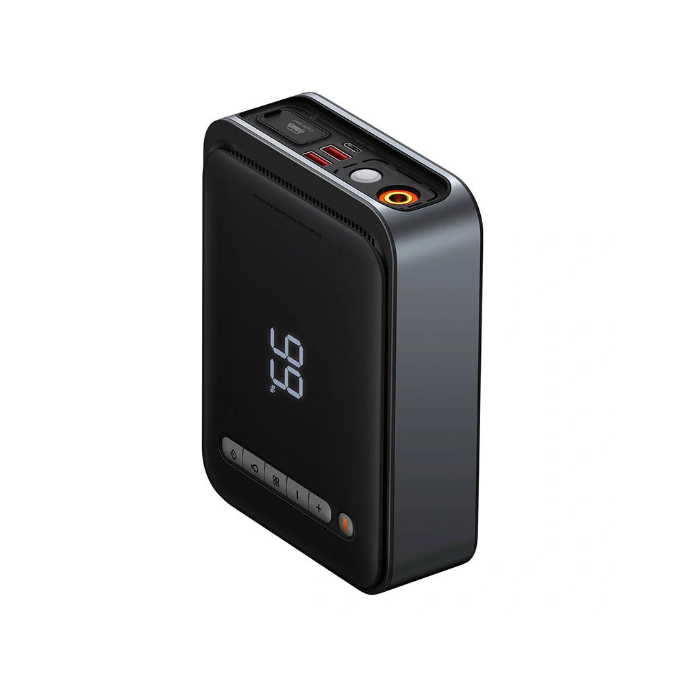 Hurtownia GSM - Powerbank / Starthilfe + Kompressor 2w1 Baseus Super Energy Auto-Starthilfe, 8000mAh, 1000A USB (schwarz) - BSU3666 - {ean13} - Hurt