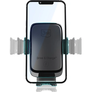 Hurtownia GSM - Automatická automobilová držák s bezdrátovou nabíječkou 3MK Drive&Charge 15W - 3MK4182 - {ean13} - Hurt