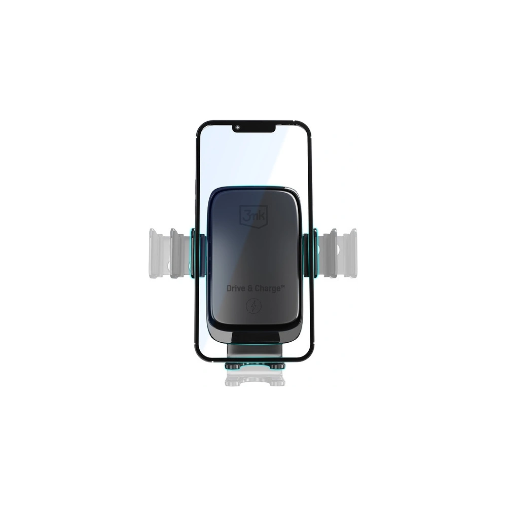 Hurtownia GSM - Automatikus autós tartó vezeték nélküli töltővel 3MK Drive&Charge 15W - 3MK4182 - {ean13} - Hurt