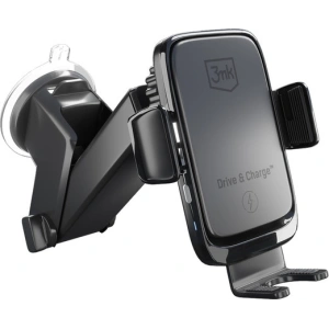 Hurtownia GSM - Automatischer Auto-Halter mit kabellosem Ladegerät 3MK Drive&Charge 15W - 3MK4182 - {ean13} - Hurt