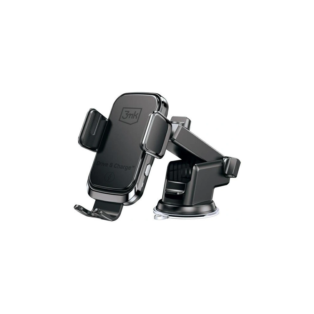 Hurtownia GSM - Următoarea traducere este:Automat suport auto cu încărcător wireless 3MK Drive&Charge 15W - 3MK4182 - {ean13} - Hurt