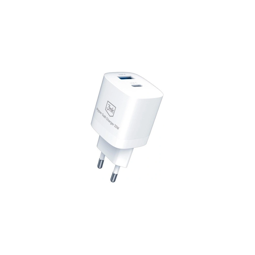 Hurtownia GSM - Hálózati töltő 3MK Hyper GaN Töltő 33W Power Delivery USB + USB-C - 3MK4183 - {ean13} - Hurt