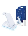 Kabelloses Ladegerät 3w1 3MK Hyper Wireless Charger 15W Smartphone/Smarwatch/Kopfhörer