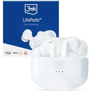 Wholesale 3MK LifePods TWS Earphones Bluetooth 5.3 ANC white - 3MK4185 - {ean13} - Hurt