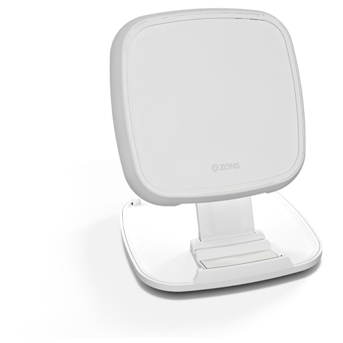 Zens Distributor - 8438476134615 - ZENS7 - ZENS Fast Wireless Charger Stand 10W (white) - B2B homescreen