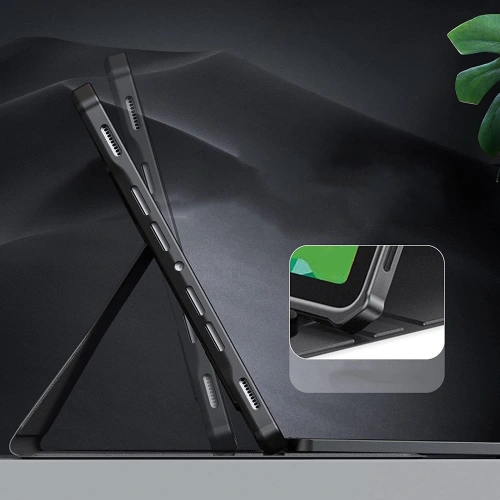 Etui Infiland Keyboard Stand Samsung Galaxy Tab S8+ Plus/S7+ Plus/S7 FE 12.4 Black