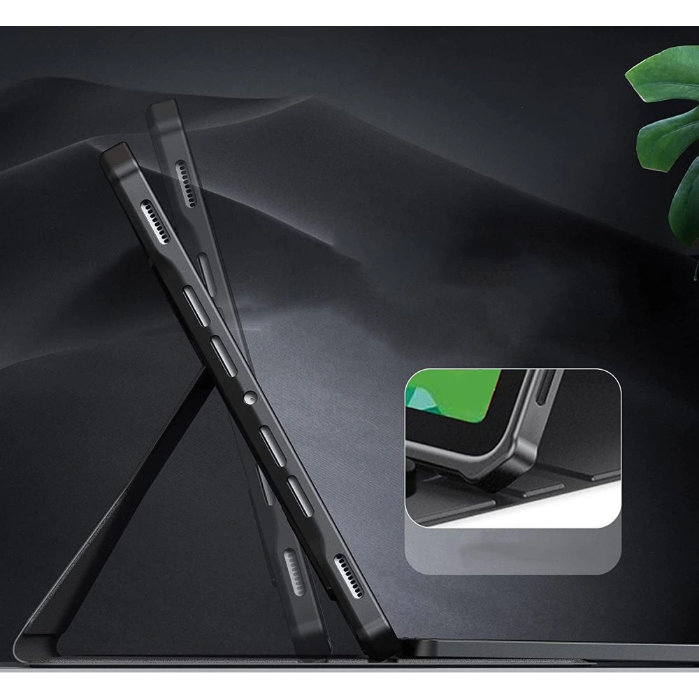 Hurtownia GSM - Etui Infiland Keyboard Stand Samsung Galaxy Tab S8+ Plus/S7+ Plus/S7 FE 12.4 Černé - INF26 - {ean13} - Hurt