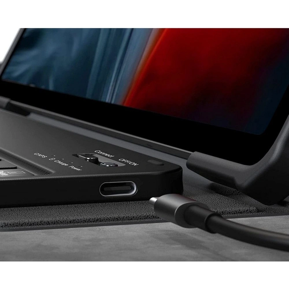 Hurtownia GSM - Etui Infiland Keyboard Stand Samsung Galaxy Tab S8+ Plus/S7+ Plus/S7 FE 12.4 Negru - INF26 - {ean13} - Hurt