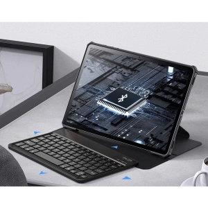 Hurtownia GSM - Etui Infiland Keyboard Stand Samsung Galaxy Tab S8+ Plus/S7+ Plus/S7 FE 12.4 Černé - INF26 - {ean13} - Hurt