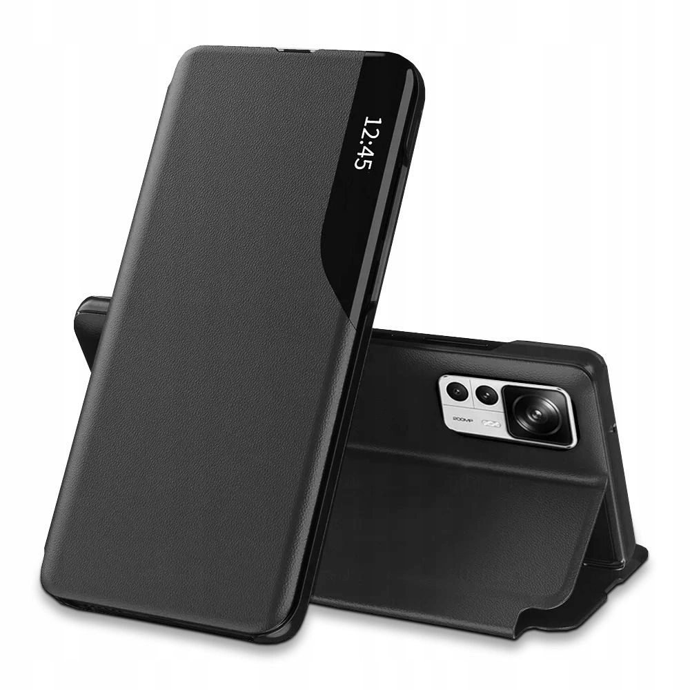 Hurtownia GSM - Case Tech-Protect Smart View Xiaomi 12T/12T Pro Schwarz - THP1479 - {ean13} - Hurt