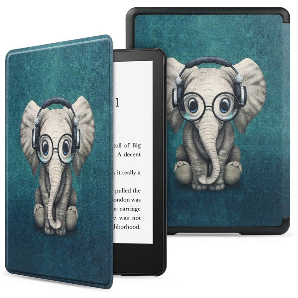 Hurtownia GSM - Etui Tech-Protect Smartcase Kindle 11 2022 Šťastný slon - THP1481 - {ean13} - Hurt