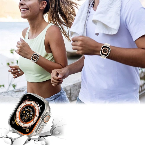 Etui Tech-Protect Defense360 Apple Watch Ultra 1 / 2 / 3 49mm Clear