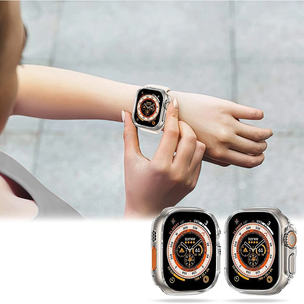 Wholesale Case Tech-Protect Defense360 Apple Watch Ultra 49mm Clear - THP1487 - {ean13} - Hurt