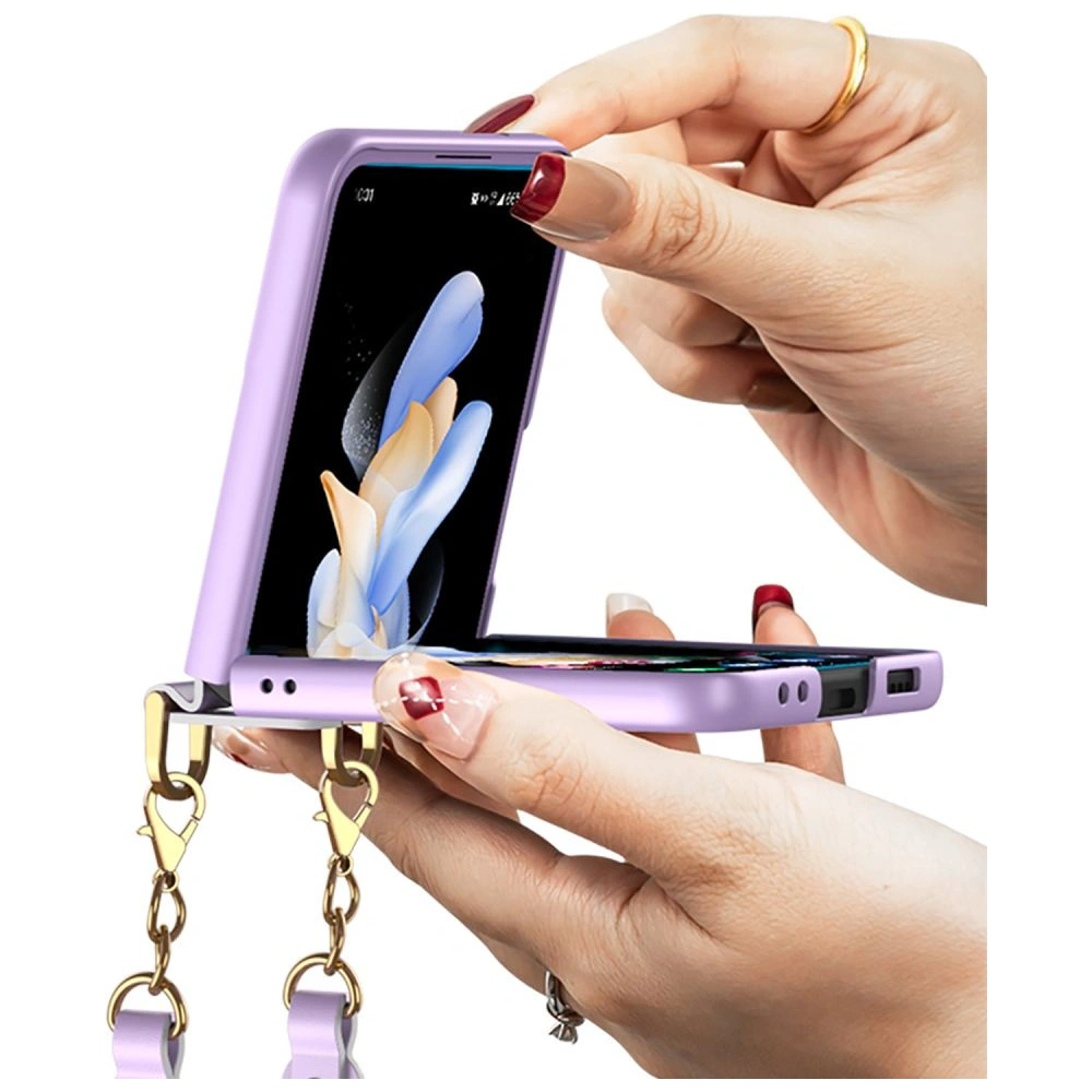 Hurtownia GSM - Etui Tech-Protect Icon Chain Samsung Galaxy Z Flip 4 Zelená - THP1491 - {ean13} - Hurt