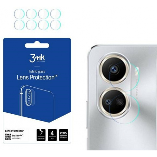 Hurtownia 3MK - 5903108493918 - 3MK4217 - Szkło hybrydowe na obiektyw aparatu 3MK Lens Protect Huawei Nova 10 SE [4 PACK] - B2B homescreen