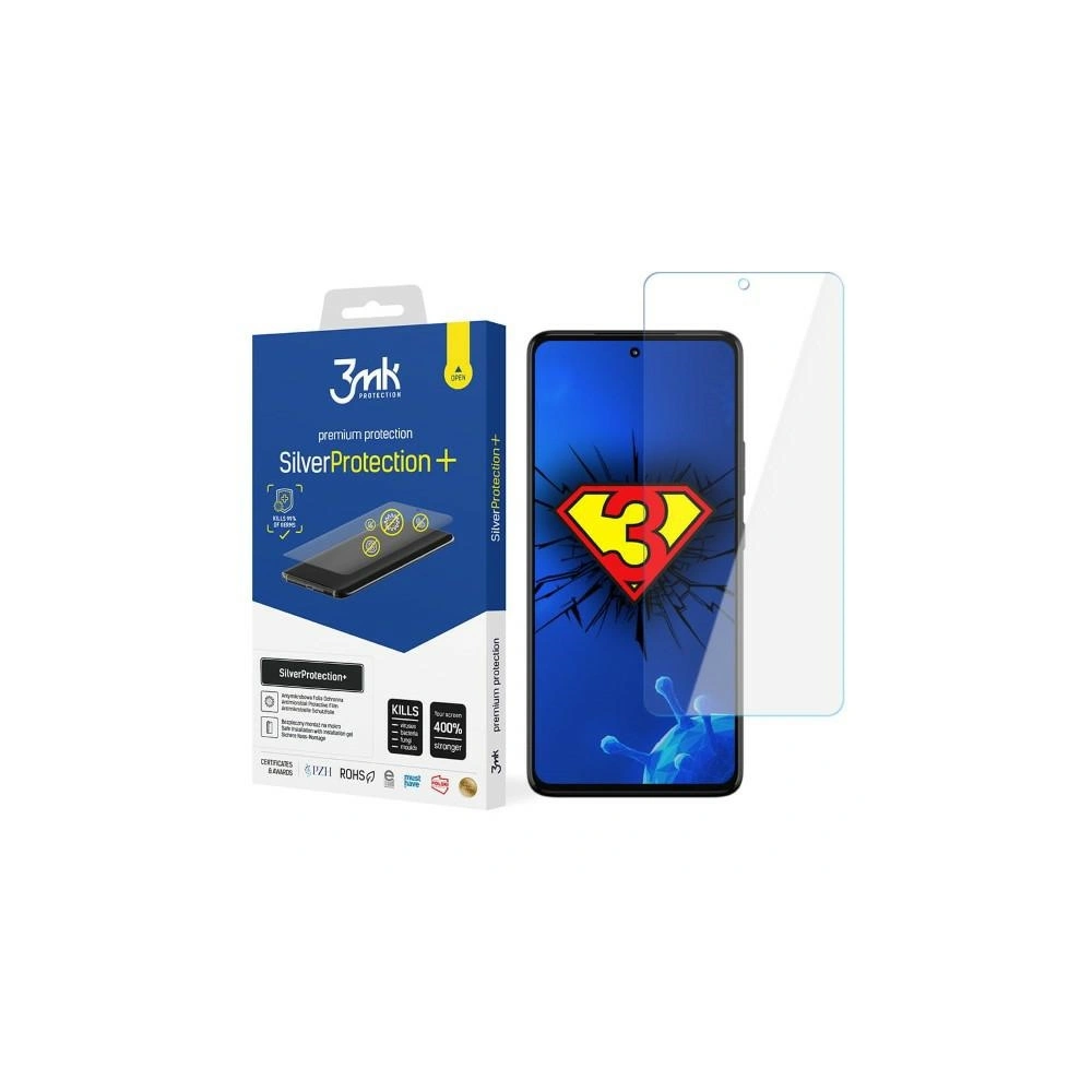 Hurtownia GSM - Antimikrobiális védőfólia 3MK Silver Protect+ Motorola Moto G72 - 3MK4223 - {ean13} - Hurt