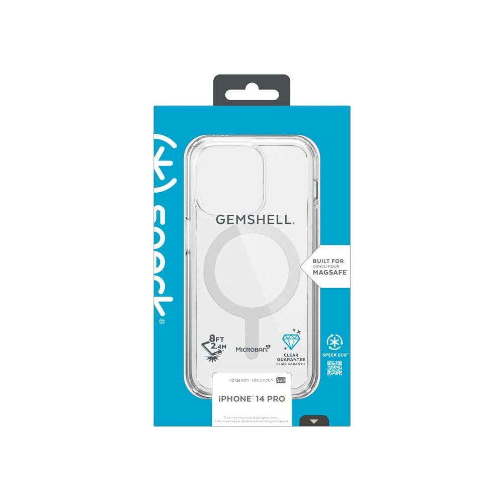 Wholesale Speck Gemshell + MagSafe MICROBAN Apple iPhone 14 Pro (Clear) - SPK429 - {ean13} - Hurt