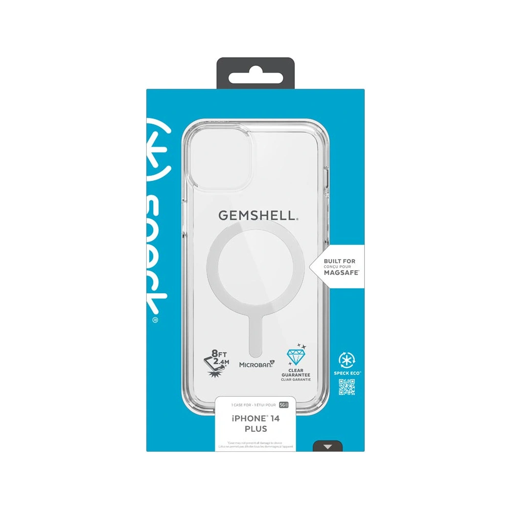 Wholesale Speck Gemshell + MagSafe MICROBAN Apple iPhone 14 Plus / 15 Plus (Clear) - SPK430 - {ean13} - Hurt