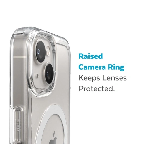 Etui Speck Gemshell + MagSafe MICROBAN Apple iPhone 14 Plus / 15 Plus (Clear)