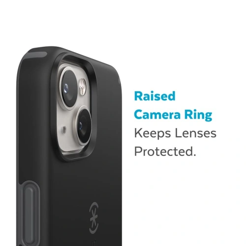 Etui Speck CandyShell Pro + MagSafe MICROBAN Apple iPhone 14 Plus / 15 Plus (Black / Slate Grey)