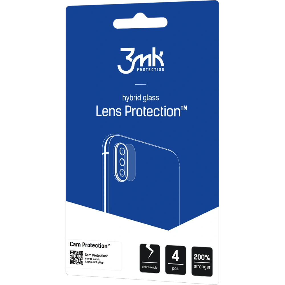 Hurtownia GSM - Hybridní sklo na objektiv fotoaparátu 3MK Lens Protect Honor Play 6C [4 PACK] - 3MK4216 - {ean13} - Hurt