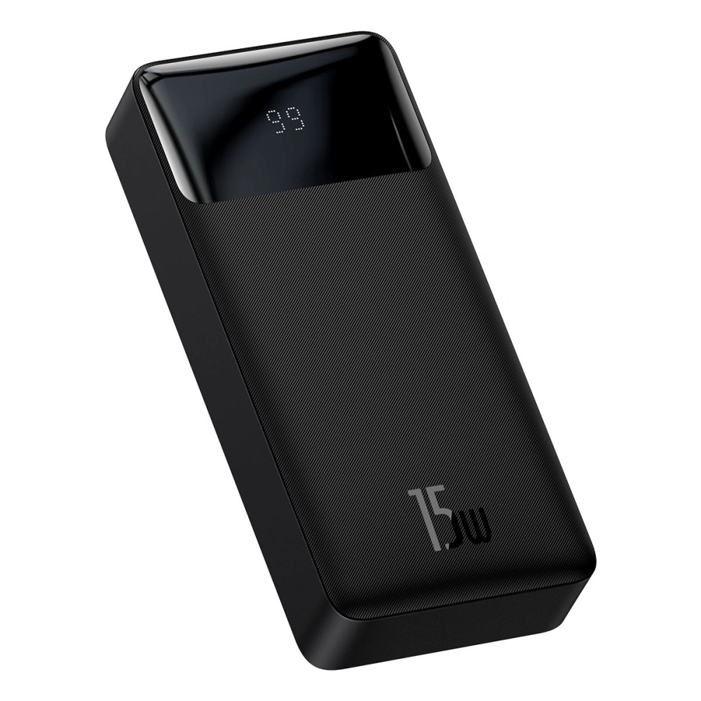 Hurtownia GSM - Powerbank Baseus Bipow 20000mAh 15W Overseas Edition alb + cablu USB-A/microUSB 0.25m negru - BSU3671 - {ean13} - Hurt