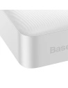 Hurtownia GSM - Powerbank Baseus Bipow 20000mAh 15W Overseas Edition weiß + USB-A/microUSB 0.25m weiß - BSU3672 - {ean13} - Hurt