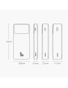 Hurtownia GSM - Powerbank Baseus Bipow 20000mAh 15W Overseas Edition alb + cablu USB-A/microUSB 0.25m alb - BSU3672 - {ean13} - Hurt