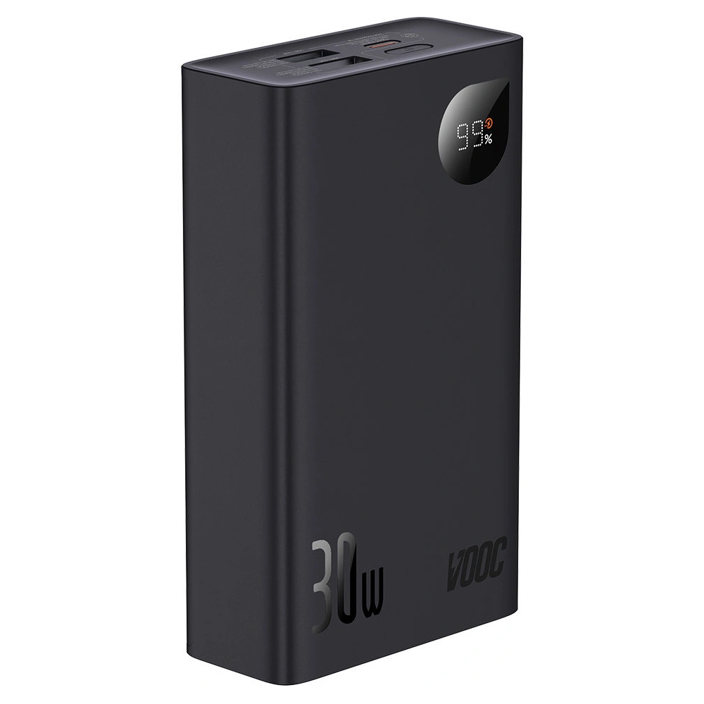 Hurtownia GSM - Powerbank Baseus Adaman2 20000mAh 30W 2xUSB/1xUSB-C Power Delivery Quick Charge SCP, Oppo Super VOOC negru - BSU3673 - {ean13} - Hurt