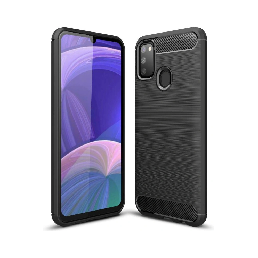 Hurtownia GSM - Etui Tech-Protect TPUCarbon Samsung Galaxy M21 Černé - THP1502 - {ean13} - Hurt
