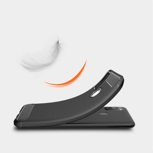 Etui Tech-Protect TPUCarbon Samsung Galaxy M21 Black