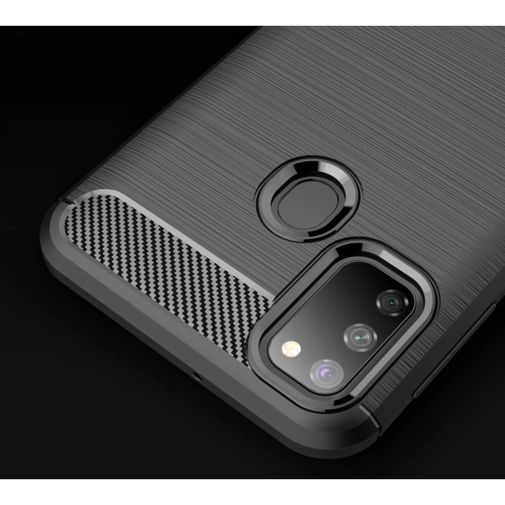 Hurtownia GSM - Case Tech-Protect TPUCarbon Samsung Galaxy M21 Schwarz - THP1502 - {ean13} - Hurt