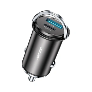 Hurtownia GSM - Autós töltő Joyroom USB/USB-C 20W 5A Power Delivery Gyors Töltés 3.0 AFC SCP szürke (C-A45) - JYR99 - {ean13} - Hurt