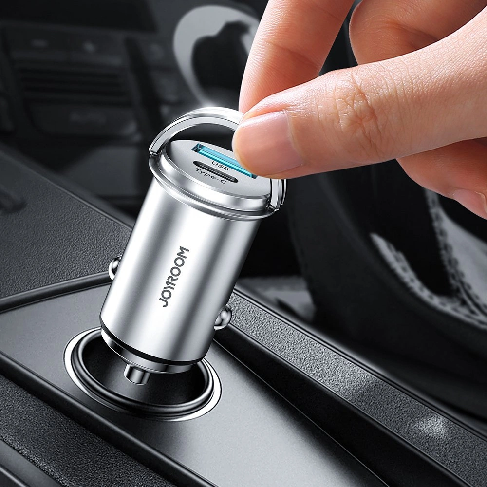 Hurtownia GSM - Auto nabíječka Joyroom USB/USB-C 20W 5A Power Delivery Quick Charge 3.0 AFC SCP modrá (C-A45) - JYR98 - {ean13} - Hurt
