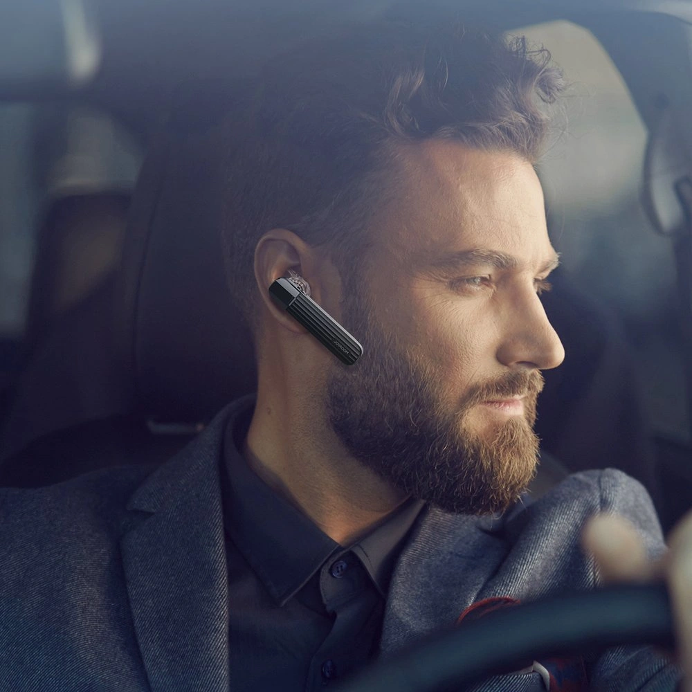 Hurtownia GSM - Căști wireless Joyroom Bluetooth 5.0 pentru mașină alb (JR-B01) - JYR101 - {ean13} - Hurt