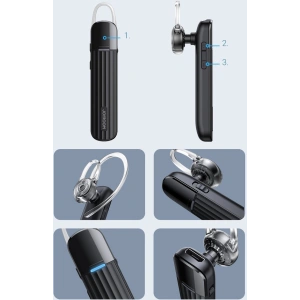 Hurtownia GSM - Kabellose Kopfhörer Joyroom Bluetooth 5.0 für das Auto weiß (JR-B01) - JYR101 - {ean13} - Hurt
