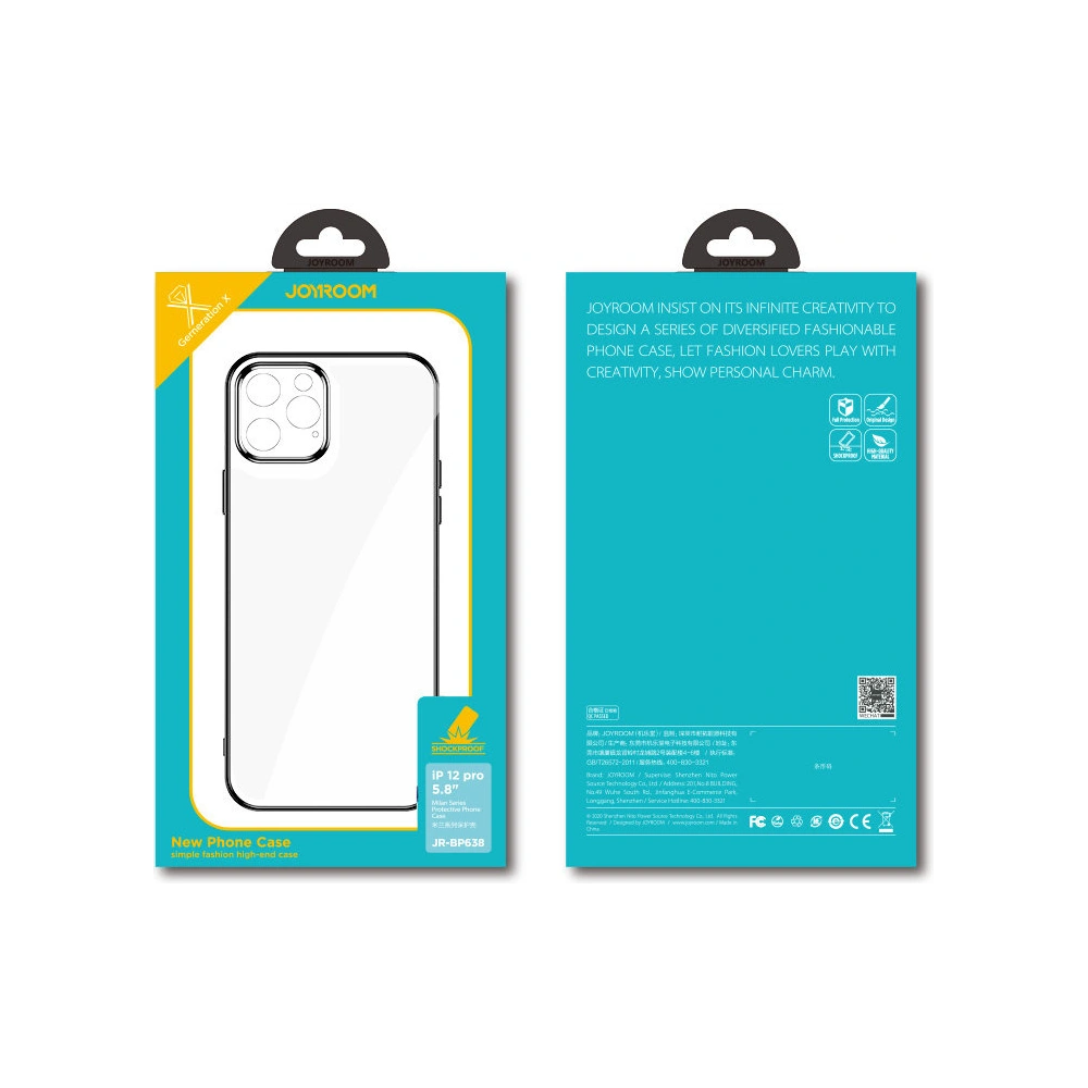 Hurtownia GSM - Etui Joyroom New Beauty Series Apple iPhone 12 mini transparent (JR-BP741) - JYR107 - {ean13} - Hurt
