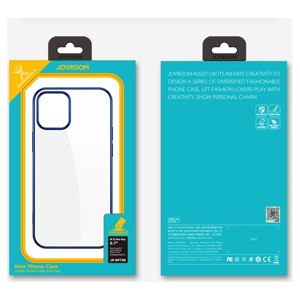 Hurtownia GSM - Etui Joyroom Nová krásná série Apple iPhone 12 Pro Max zelená (JR-BP796) - JYR136 - {ean13} - Hurt