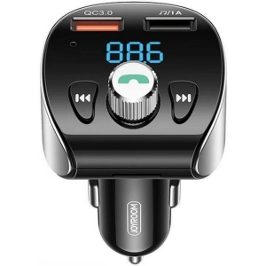 Hurtownia GSM - Transmiter FM Joyroom Bluetooth 5.0 MP3 micro SD 2xUSB 18W 3A QC 3.0 černý (JR-CL02) - JYR150 - {ean13} - Hurt